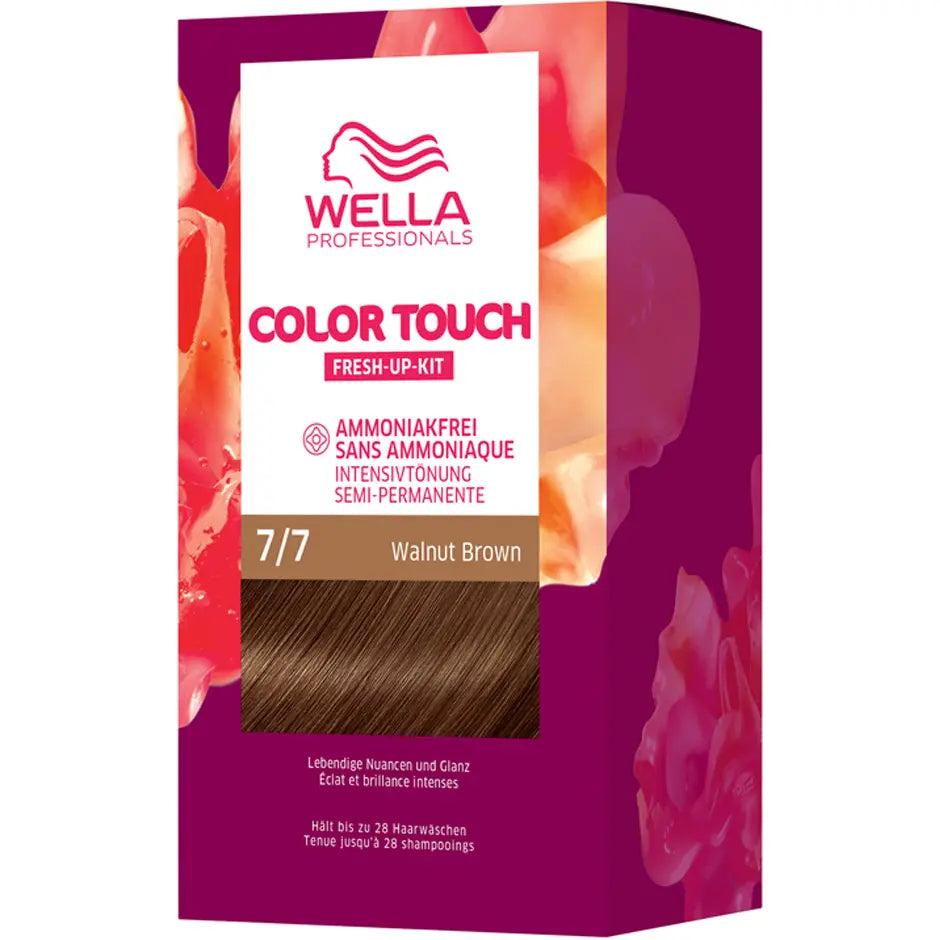 Wella Professionals Color Touch Fresh-Up-Kit - Walnut Brown 130ml - 7/7